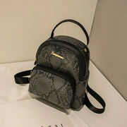 Women Mini Backpack Printed Cow Pattern Backpacks Simple Casual Student Bookbags Traveling Boin Purse Backpacks - Luxe Ladies Moda
