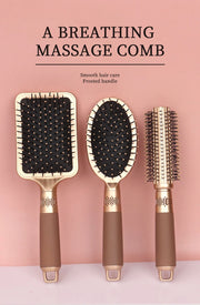 Hair Care Scalp Massage Airbag Comb Detangling Brush Detangler Hairbrush for Dry Wet Curly Hair Anti Static Hairdressing - Luxe Ladies Moda
