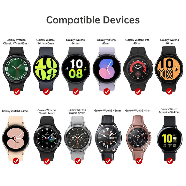 Wireless Magnetic Charging Dock Portable USB C Watch Charger Cable Wireless Smart Watch Accessories for Samsung Galaxy Watch 7 - Luxe Ladies Moda