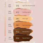 Facial Stick Foundation Full Coverage Dark Skin Foundation Makeup Lasting Oil-control Concealer Base Cream Matte Natural Primer - Luxe Ladies Moda