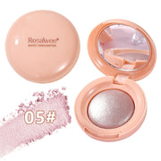 Face Highlighter Palette – Pearl Shimmer Glow Powder
