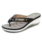Women's Slippers New Fashion Slides Non-Slip Shoes Beach Sandals Women Outside Leisure Flip Flops Wear Open Toe - Luxe Ladies Moda