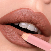 "Waterproof Matte Lip Liner | 12-Color Wooden Lip Contour Pencil" - Luxe Ladies Moda