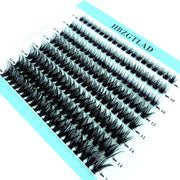 30D 40D 60D 80D Mixed Tray Individual Lashes 3D Russia Volume Eye Lashes Soft Natural Lashes Mink Lash Cluster False Eyelashes - Luxe Ladies Moda