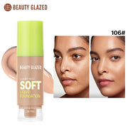 Flawless All Day: 8 Color Waterproof Concealer Foundation For Women Makeup Full Coverage Long Lasting Moisturizing