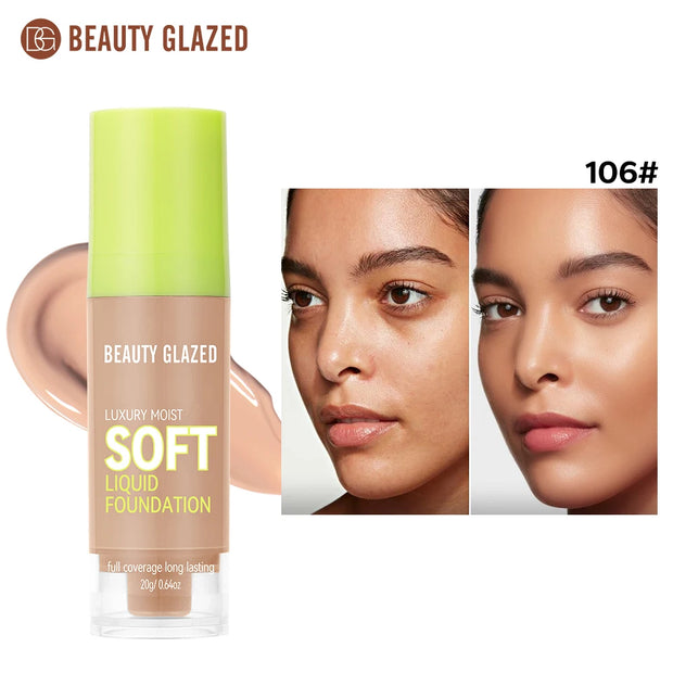 Flawless All Day: 8 Color Waterproof Concealer Foundation For Women Makeup Full Coverage Long Lasting Moisturizing