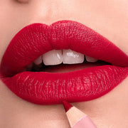 "Waterproof Matte Lip Liner | 12-Color Wooden Lip Contour Pencil" - Luxe Ladies Moda