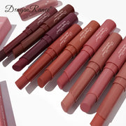 Matte, non-fading moisturizing lipstick Velvet matte finish, waterproof, and long-lasting. Resistant to fading and smudging. - Luxe Ladies Moda