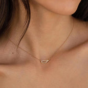 S925 Silver Round Choker Zircon For Women Fashion Chain Minimalist Dainty Double Circle Pendant Necklace Neck Fine Jewelry - Luxe Ladies Moda