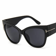 Cat Eye Women’s Sunglasses – Oversized Gradient UV400 Fashion Shades - Luxe Ladies Moda