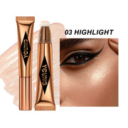Air cushion, powder blusher, high gloss stick, makeup liquid, rouge, 6 colors optional - Luxe Ladies Moda