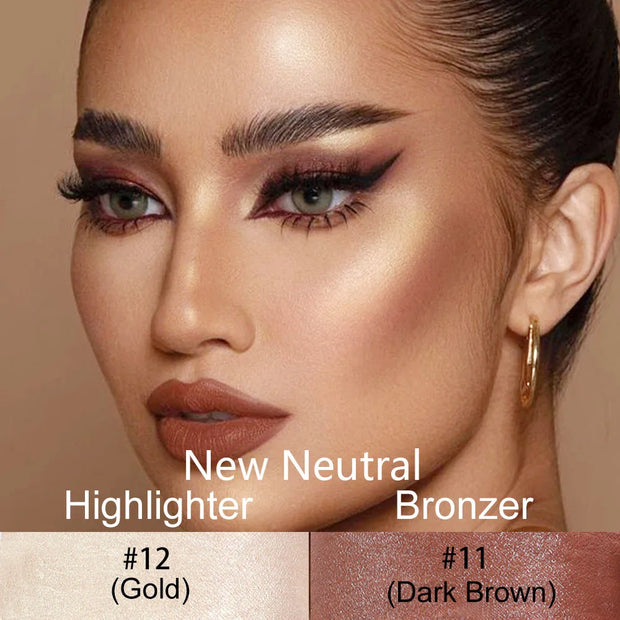 Highlighting&Bronzer Stick Face Brightening Blusher Rouge Concealer Pen Long Lasting Corrector Nose Shadow Contouring Cosmetics - Luxe Ladies Moda