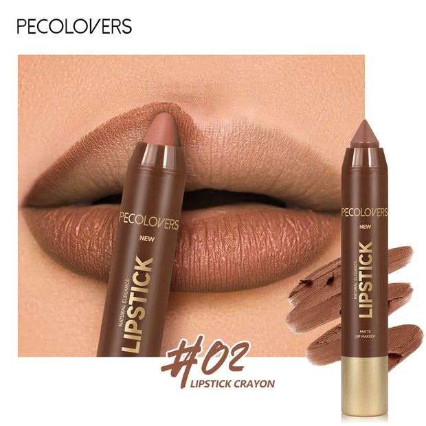 Fine Tip Lip Liner Pen Soft Mist Matte Lip Crayon Sexy Brown Red Lipstick Pencil Lip Contouring Lipliner Outline Tint Cosmetic - Luxe Ladies Moda