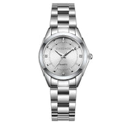 Elegant Women Watch Luxury Ladies Fashion Brand Wristwatch Quartz Movement Stainless Steel Gift for Female Girlfriend - Luxe Ladies Moda