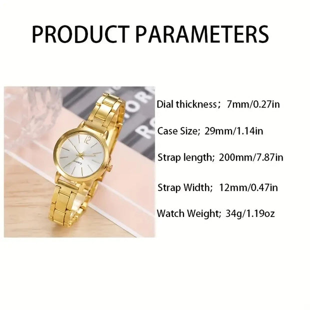 Luxury Diamond Rhinestone Women’s Watch | Elegant Fashion Quartz Wristwatch - Luxe Ladies Moda