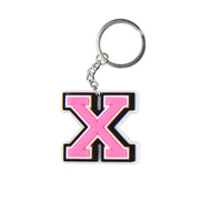 Cute Cartoon Pink Alphabet Keychains | A-Z Letter Keyrings for Personalized Style" - Luxe Ladies Moda