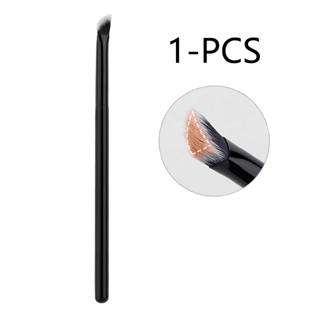 Small Iron Concealer Brush Angled Cream Foundation Concealer Makeup Brushes Oblique Angled Triangle Concealer Makeup Tools - Luxe Ladies Moda