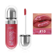 Mirror Fine Flash Liquid Lipstick – Pearlescent, Waterproof, Non-Stick, Long-Lasting Glossy Shine