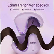 Lcd Display Hair Styling Professional Wave Hair Curling Ceramic Irons 3 Barrel Electric Hair Curler - Luxe Ladies Moda