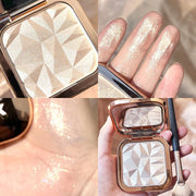 "Diamond Highlight Powder | Pearlescent Nose & Contour Brightener" - Luxe Ladies Moda