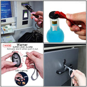 Factory Price Women Outdoor Self Defense Keychain Accessories Set Emergency Personal Protection Safety Alarm Women Product