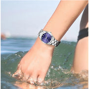 Elegant Women Watch Luxury Ladies Fashion Brand Wristwatch Quartz Movement Stainless Steel Gift for Female Girlfriend - Luxe Ladies Moda