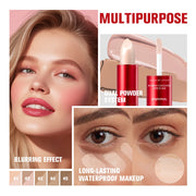 GlideHide Blurring Concealer | Dual Formula Liquid & Balm | Creamy Texture, Dark Circle & Wrinkle Coverage, Long-Lasting