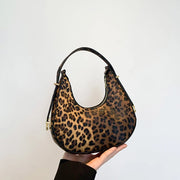 Cow Pattern Shoulder Bag For Spring/Summer Versatile Women's Bag Personalized Korean Leopard Pattern Underarm Handbag - Luxe Ladies Moda