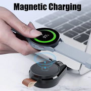 Wireless Magnetic Charging Dock Portable USB C Watch Charger Cable Wireless Smart Watch Accessories for Samsung Galaxy Watch 7 - Luxe Ladies Moda