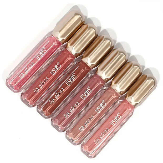 Mirror Pearl Lip Gloss Waterproof Long Lasting Moisturizing Lipstick Shine Glitter Lip Gloss Women Makeup Cosmetic - Luxe Ladies Moda