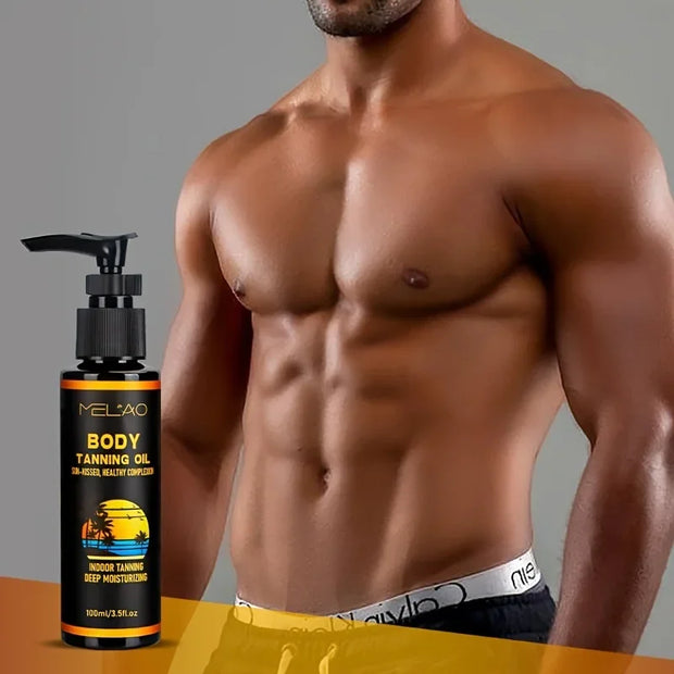 Tanning Oil Tanned Intensifier Get a Faster, Darker Sun Tan From Packed with Ultra Moisturizing Oils to Keep Skin Hydrated