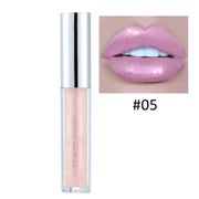 Moisturizing Glitter Lip Gloss with Long-lasting Glossy Finish for Hydrated Lips - Lipstick and Lip Balm Combo