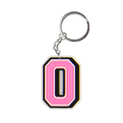Cute Cartoon Pink Alphabet Keychains | A-Z Letter Keyrings for Personalized Style" - Luxe Ladies Moda