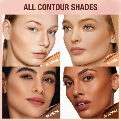 Contour Stick Cream Long-wear Lightweight Brighten Stick Easy to Sculpt Face Concealer Bronzer Contouring Makeup Pen - Luxe Ladies Moda