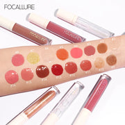 Lip Gloss Moisturizing Long Lasting Juicy Jelly Lip Tint 16 Colors Shiny Transparent Lipgloss Women's Cosmetics - Luxe Ladies Moda