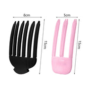 Heatless Hair Care Roots Natural Fluffy Hair Clip with Pointed Tail Comb No Heat Hair Curler Hair Styling Fluffiness Tool - Luxe Ladies Moda