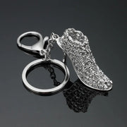 High Heel Shoes Keychain – Rhinestone Car Key Ring, Fashion Crystal Key Holder for Women’s Bag Charms - Luxe Ladies Moda
