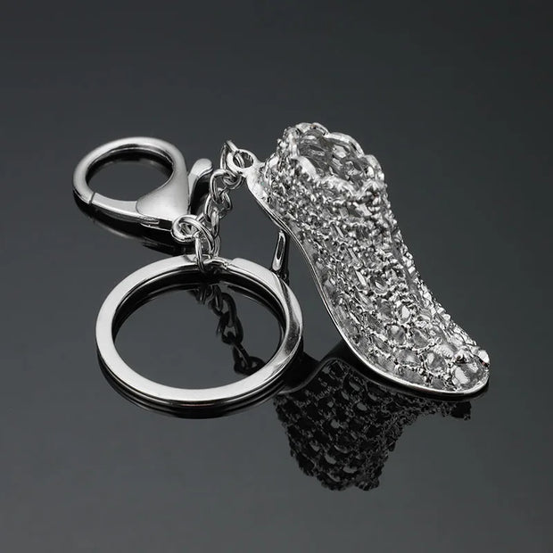 High Heel Shoes Keychain – Rhinestone Car Key Ring, Fashion Crystal Key Holder for Women’s Bag Charms - Luxe Ladies Moda