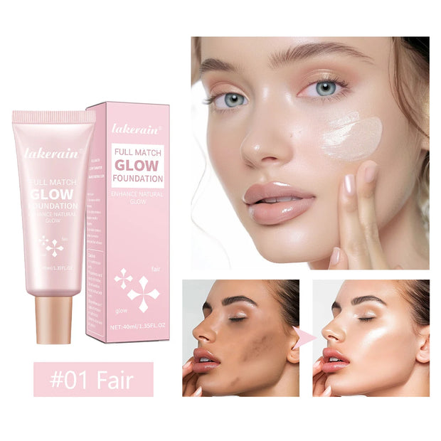 "Glow Foundation Illuminator | Natural Glow Enhancer & Lightweight Base" - Luxe Ladies Moda