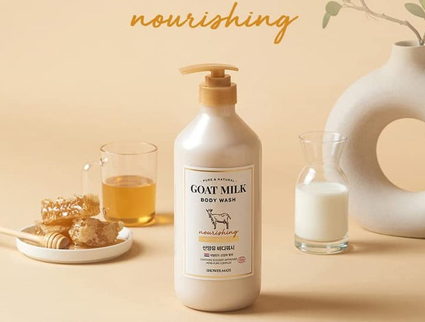 Goat Milk Body Wash- 27 Fl Oz/ 800Ml (Baby Powder)