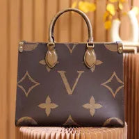 Mirror quality Designer bag tote Luxury handbag onthegotote embossed leather shop bags for Women mens Clutch crossbody Shoulder Bag handle weekend mother bags - Luxe Ladies Moda
