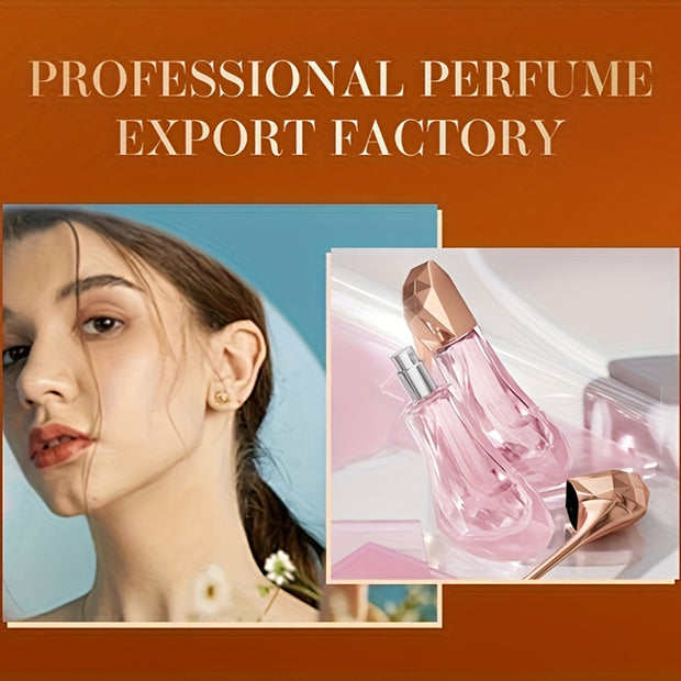 High Heel Styling Perfume – Lasting & Charming Eau De Parfum Spray, 30ML Pink Natural Fragrance for Women & Girls - Luxe Ladies Moda