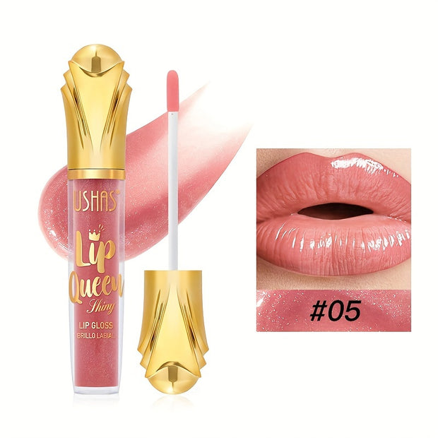 6 Color Glitter Liquid Lipsticks, Diamond Shimmer Metallic Lipstick, Waterproof Long Lasting - Luxe Ladies Moda