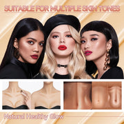 3Pcs Contour Stick, Blush Stick, Highlighter Stick, Bronzer Stick, 3 Pcs Cream Contour Kit With Brush For A Flawless Look, Contour Stick Makeup Non-Greasy Waterproof, Long-lasting Fair-Medium - Luxe Ladies Moda