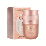 Light Butterfly PU Air Cushion Foundation - Natural Look, Moisturizing Concealer Cream with Glycerin, Coverage for All Skin Types, Delicate & Smooth Texture, 30g - Luxe Ladies Moda