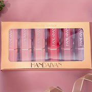 6 Pcs Brown Nude Pink Purple Red Lipstick Matte Sets, Light to Dark Velvet Lipstick for Women Long Lasting Waterproof 24 Hours Lip Stick Lip Stain Makeup Gift Sets, labiales mate 24 horas originales - Luxe Ladies Moda