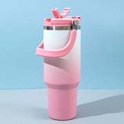 40oz Stainless Steel Vacuum Insulated Bottle – Leakproof, Double-Wall Insulation, Portable Handle, Gradient Color - Luxe Ladies Moda