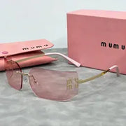 Designer Sunglasses for Women Man Glasses Unisex Popular Goggle Letter Beach Sun Glasses UV400 with Box Very Nice Gift - Luxe Ladies Moda