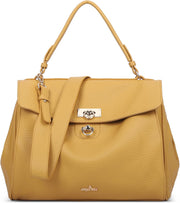 Satchel Purses and Handbags for Women Soft Vegan Leather Tote Shoulder Bag Top Handle with Crossbody Strap