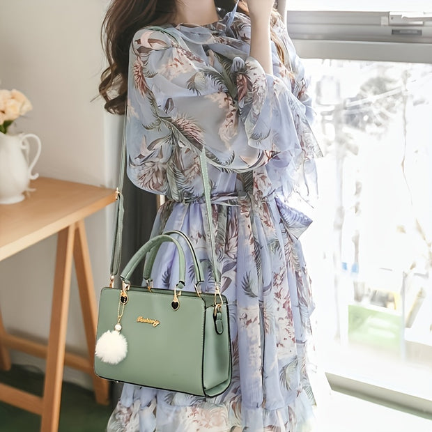 Small Fashion Purses and Handbags for Women – Ladies Crossbody Bags, Top Handle Satchel, Shoulder Bags, Totes with Pendant - Luxe Ladies Moda